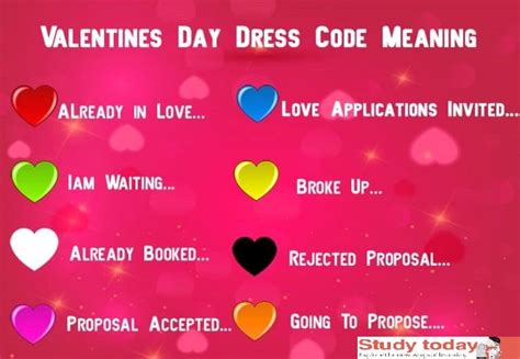 lovers day color code